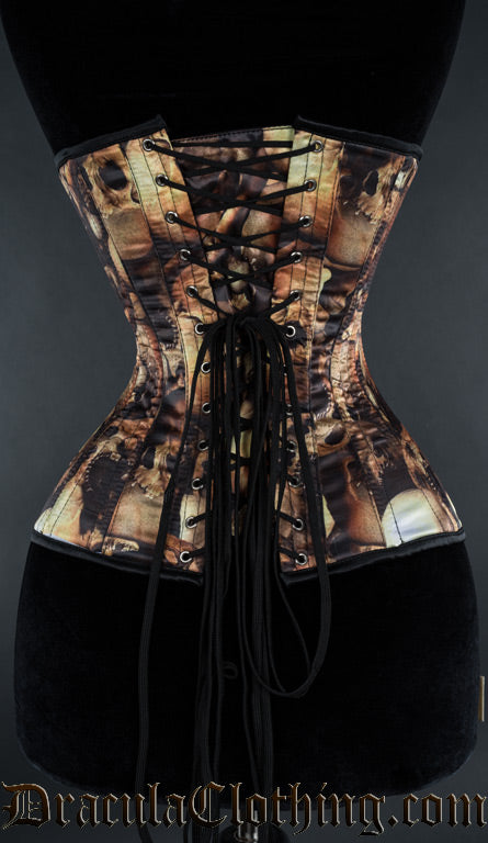 Skull Extreme Waist Corset