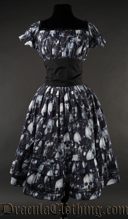 Skulls Gothabilly Dress