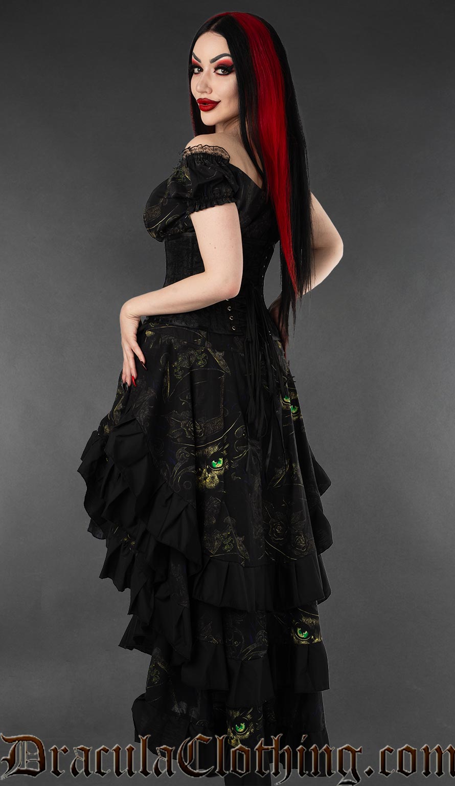 Sphinx Layer Bustle Skirt