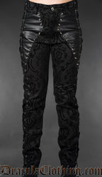 Brocade Spiked Pants