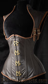 Steampunk Apocalyptic Clasp Corset