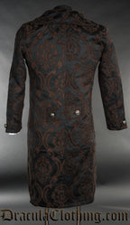 Steampunk Brocade Elegant Tailcoat