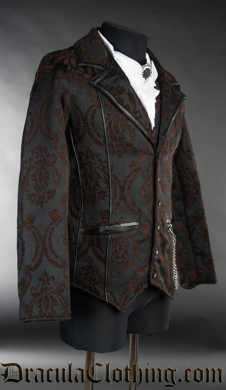 Steampunk Brocade Tesla Jacket – DraculaClothing