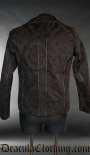 Steampunk Brocade Tesla Jacket 