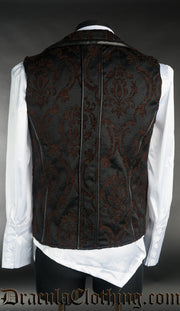 Brocade Steampunk Tesla Vest