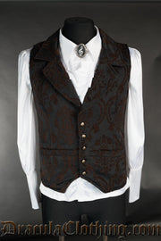 Steampunk Brocade Waistcoat