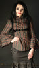 STEAMPUNK BUCKLE BLOUSE