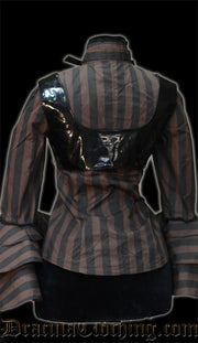 STEAMPUNK BUCKLE BLOUSE