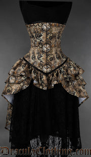 Steampunk Bustle Corset