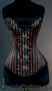 Steampunk Cleavage Clasp Corset