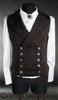 Steampunk Double Buttoned Vest