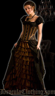 Steampunk Leather Corset