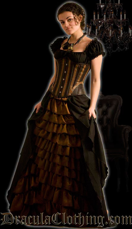 Steampunk Leather Corset Steampunk Leather Corset