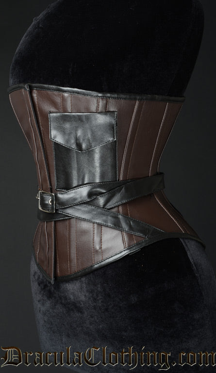 Steampunk Faux Pocket Corset 