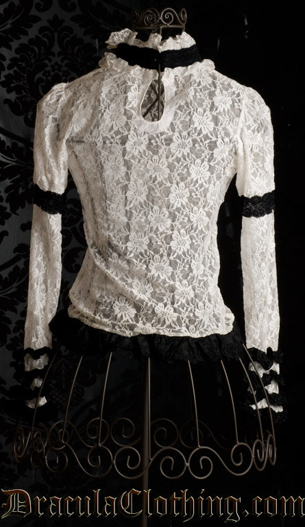 Steampunk Lace Top