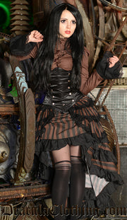 Steampunk Layer Bustle Skirt