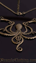 Steampunk Octopus Necklace
