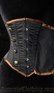 Steampunk Officer Underbust Corset