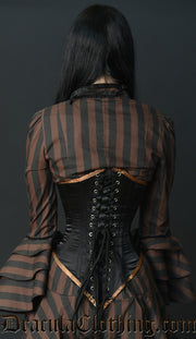 Steampunk Officer Underbust Corset