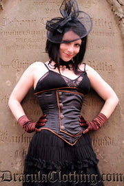 Steampunk Officer Underbust Corset