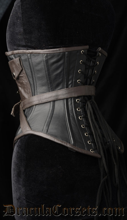 Steampunk Pocket Clasp Corset