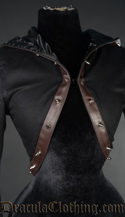 Steampunk Spiked Hood