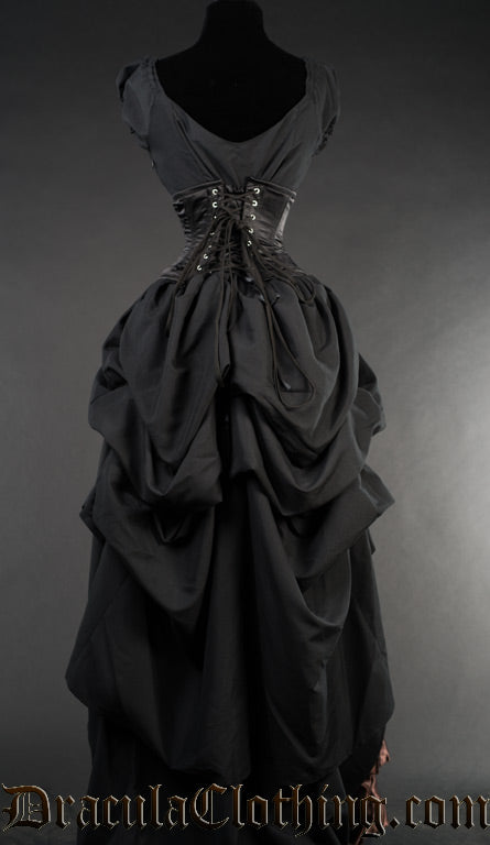 steampunk black dress Steampunk cocktail dress main image 1
