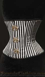 Striped Clasp Corset