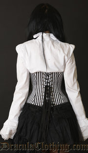 Striped Clasp Corset