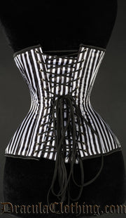 Striped Extreme Waist Corset