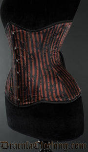 Striped Octopus Extreme Waist Corset