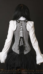 Striped Shoulder Corset