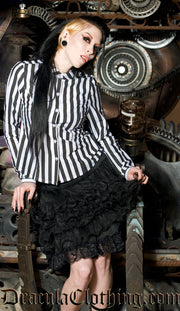 Striped Victorian Blouse