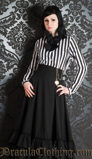 Striped Victorian Blouse