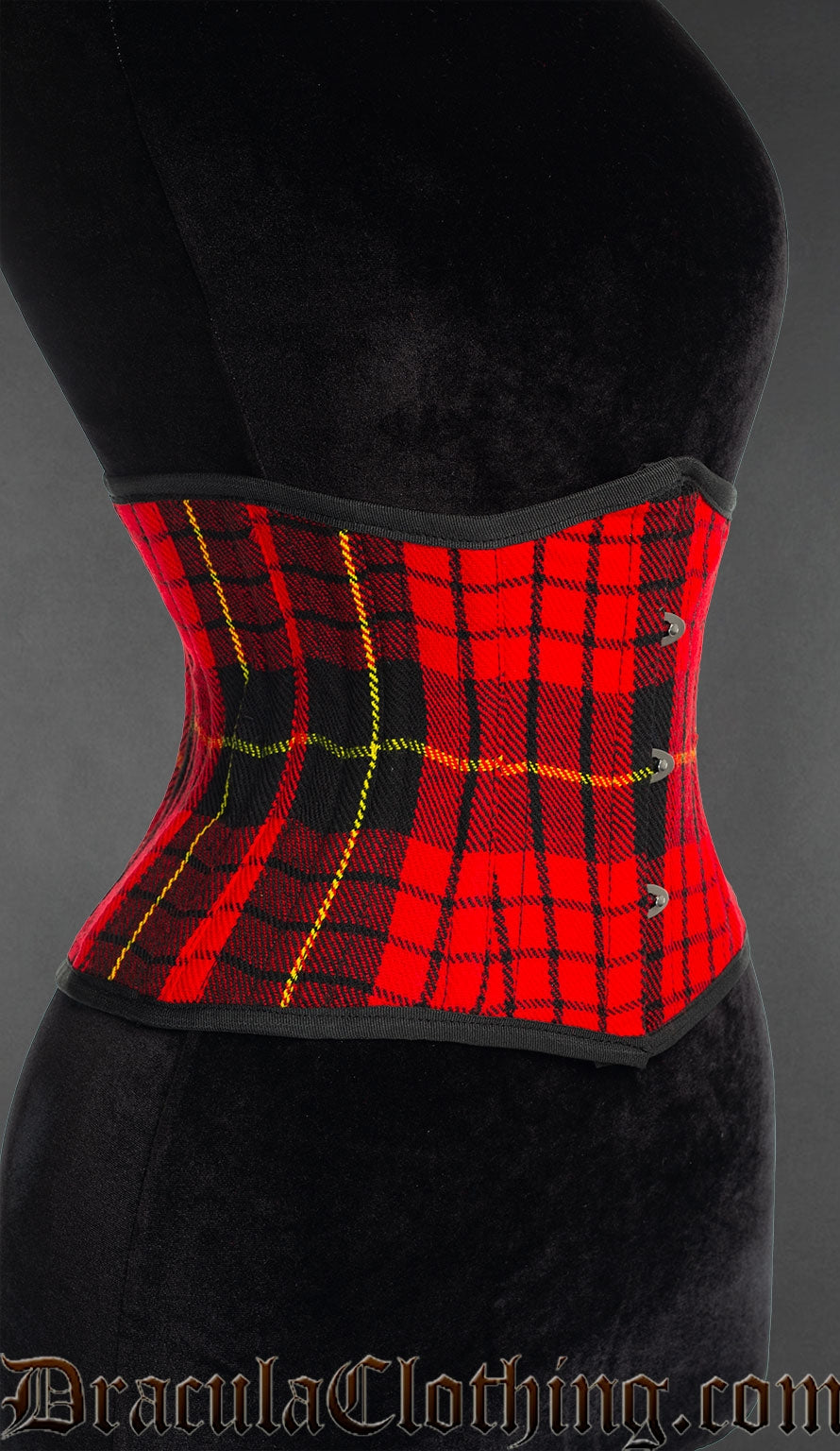 Tartan Double Boned Waist Cincher