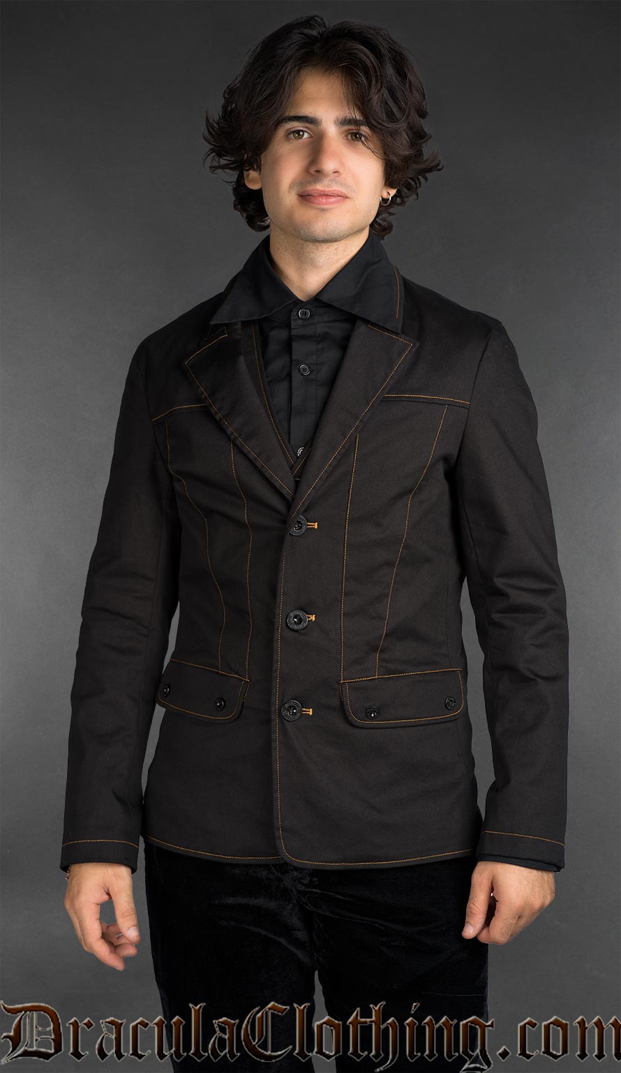 Top Stitched Jacket – DraculaClothing