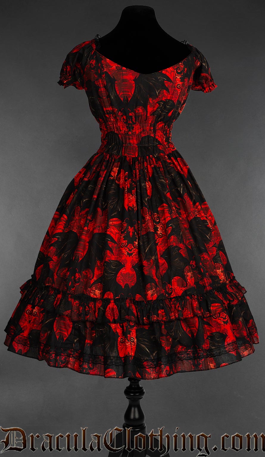 Vampire Bats Gothabilly Dress