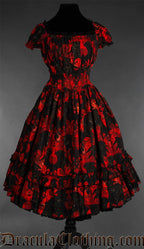 Vampire Bats Gothabilly Dress