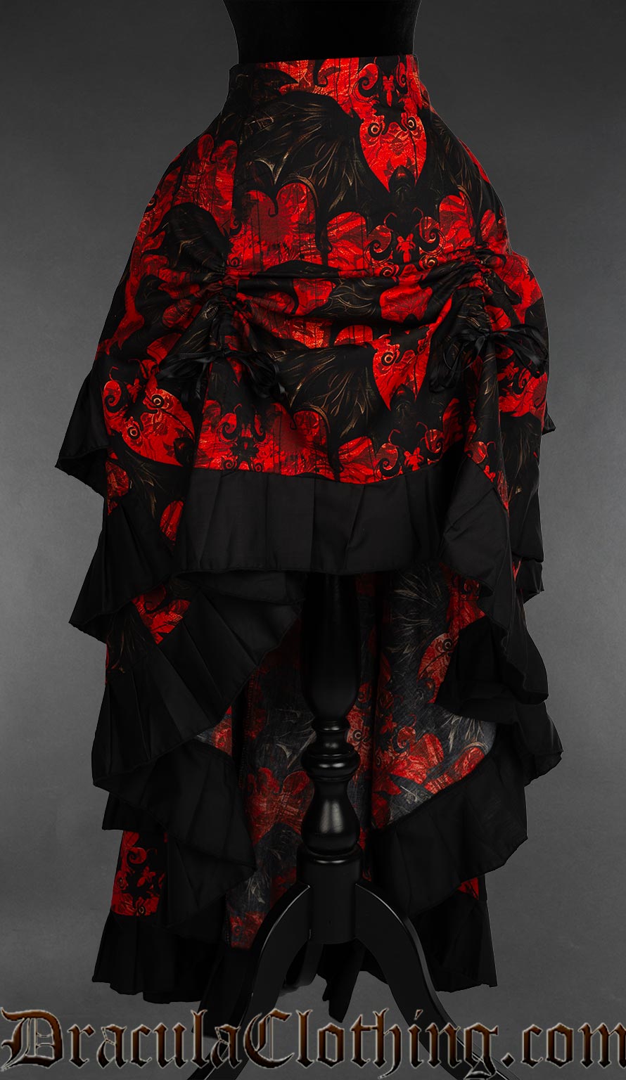Vampire Bats Layer Bustle Skirt