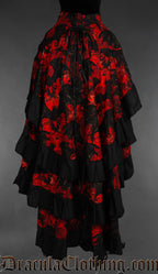 Vampire Bats Layer Bustle Skirt