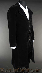 Velvet Elegant Tailcoat