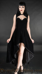 Velvet Choker Dress