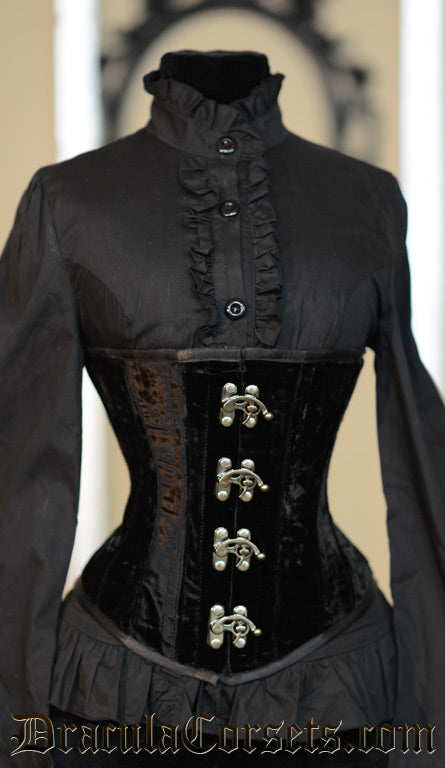 Velvet Clasp Corset