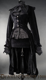 BLACK VELVET EGA COAT