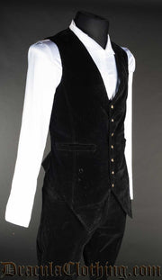 Velvet Long Vest