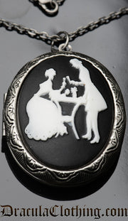 Victorian Couple Locket