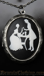 Victorian Couple Locket