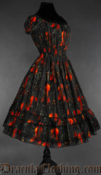 Violins Gothabilly Dress
