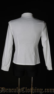 White Cotton Marquis Shirt