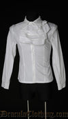 White Cotton Marquis Shirt